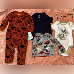 Assortment of baby/toddler clothing